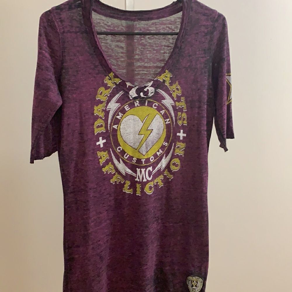 Affliction American Customs 3/4 Tee